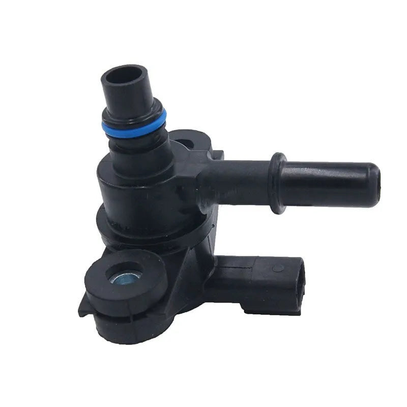 Black ABS automotive boost solenoid valve with part number AU5A-9G866-AB for Ford.