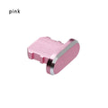 Aluminium alloy iPhone charging port dust plug shown in various colours including gold, silver, blue, and rose gold.