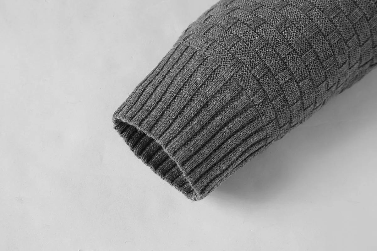 Man wearing a grey cotton-polyester blend hooded sweatshirt, showcasing the casual hoodie design.