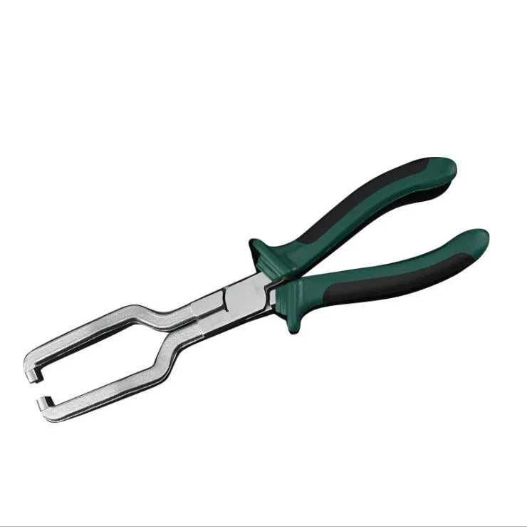 Caliper tubing pliers with special jaws for fuel pipe connector removal in two size options