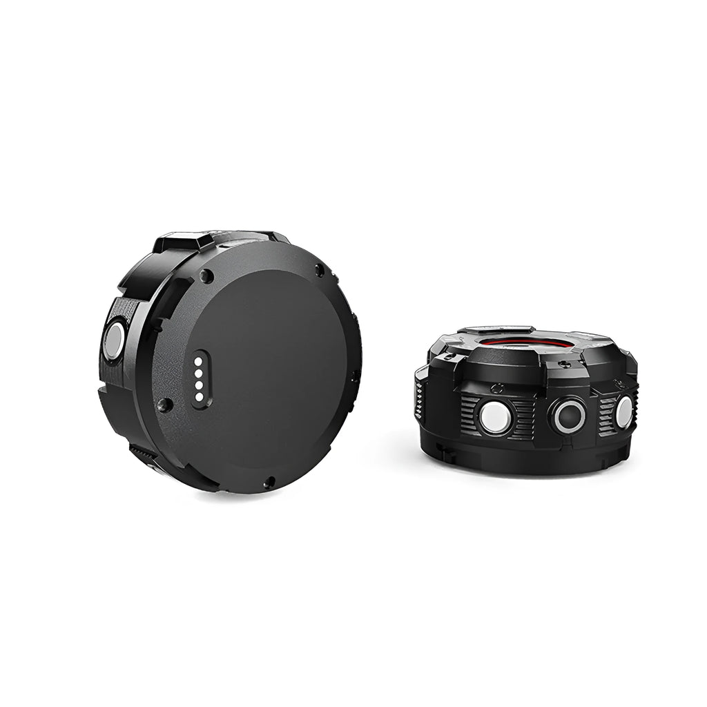 Black waterproof sports digital camera with compact design for outdoor photography