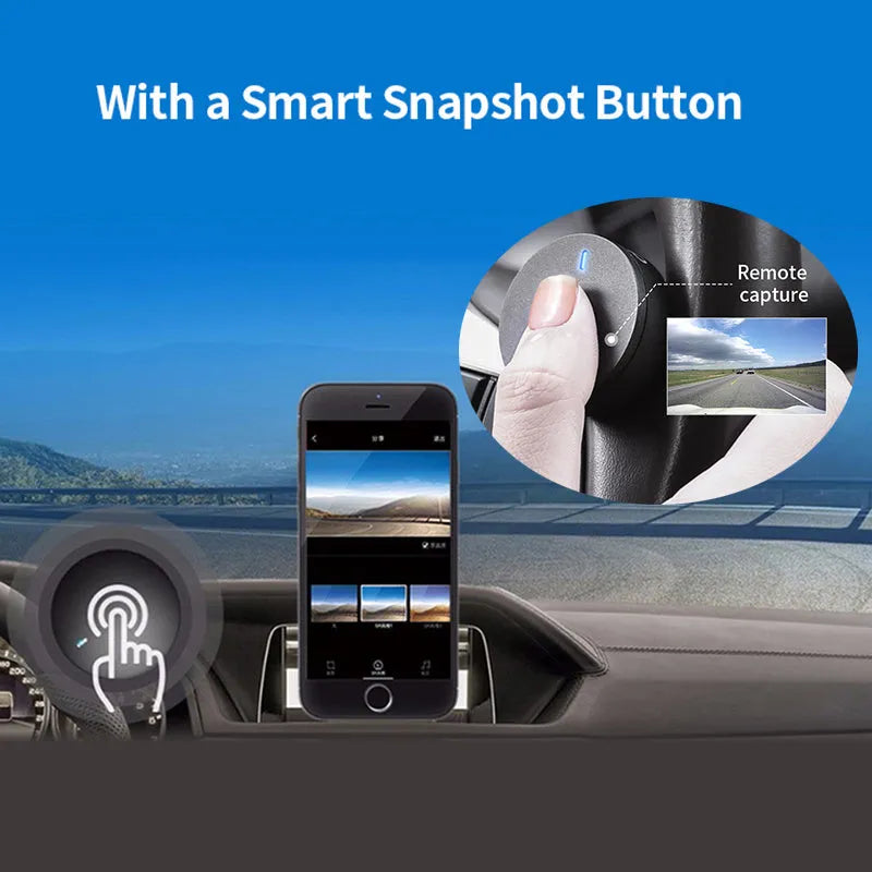 LX/TXL dash camera with Minione colour finish, 1600P recording, and built-in Wi-Fi module