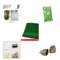 Alloy metal doll house accessories gold coin treasure box miniature ornaments with gold bar combinations