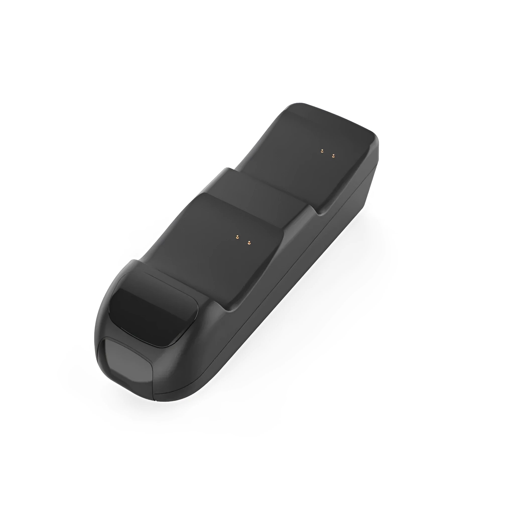 Black Xbox Series X/S dual controller charging station with LED indicators and two 600mAh battery packs
