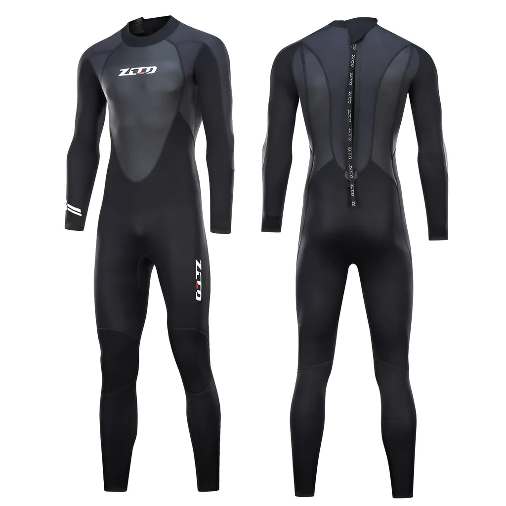 Neoprene thicken warm swimming suit for adults, plain pattern, available in black and other colours