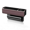 Black PU leather car seat gap storage box 270x157x68 mm