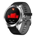 Sleeping Weather sports waterproof bracelet with circular IPS screen on a silicone wristband.