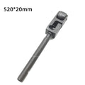 Metal pneumatic belt machine rollers and accessory parts including 330mm and 520mm sizes