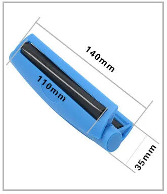 Manual plastic cone cigarette maker in six colours for 110mm cigarettes
