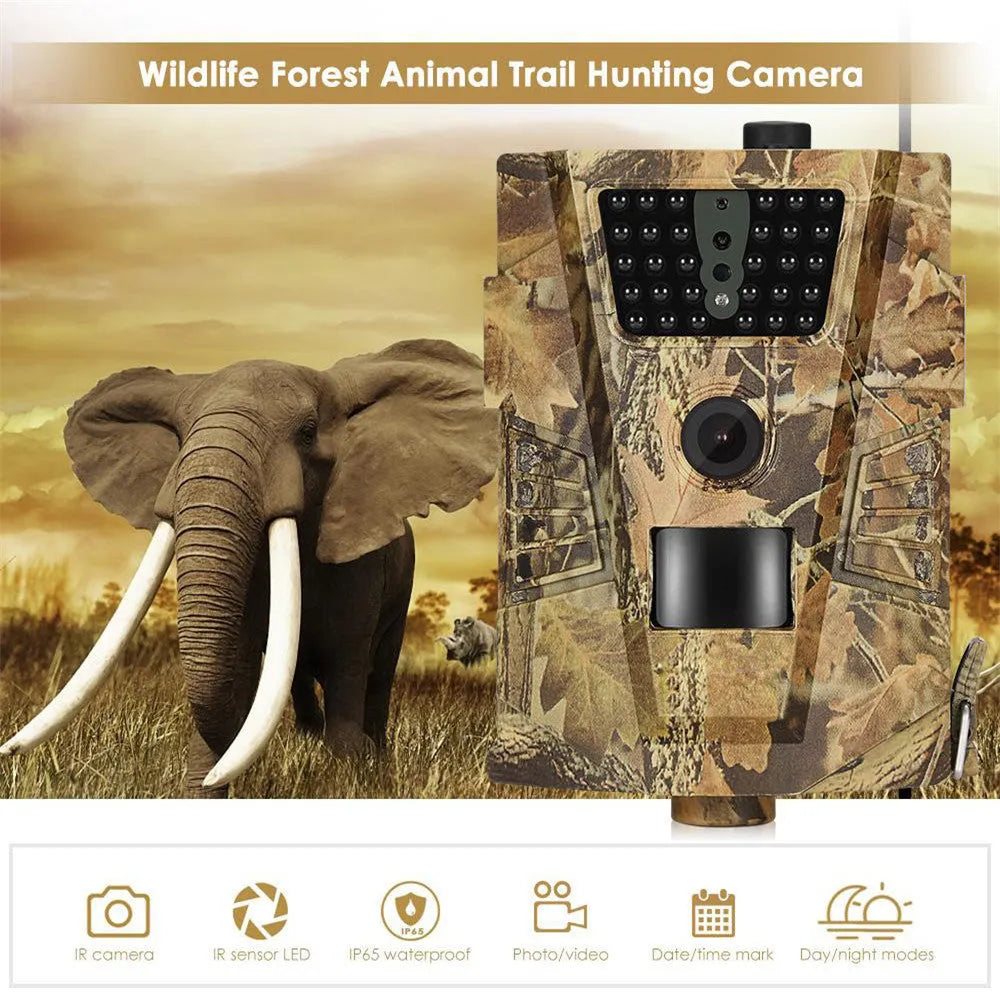 Orchard surveillance anti-theft camera with belt mount and 3MP sensor for farm security