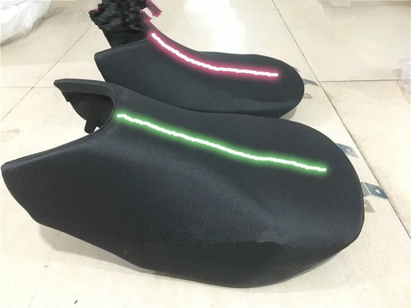 Jinpeng new heightening motorcycle seat cushion set for Fortune Wings TRK502/X BJ500GS-A/5D front and rear cushion