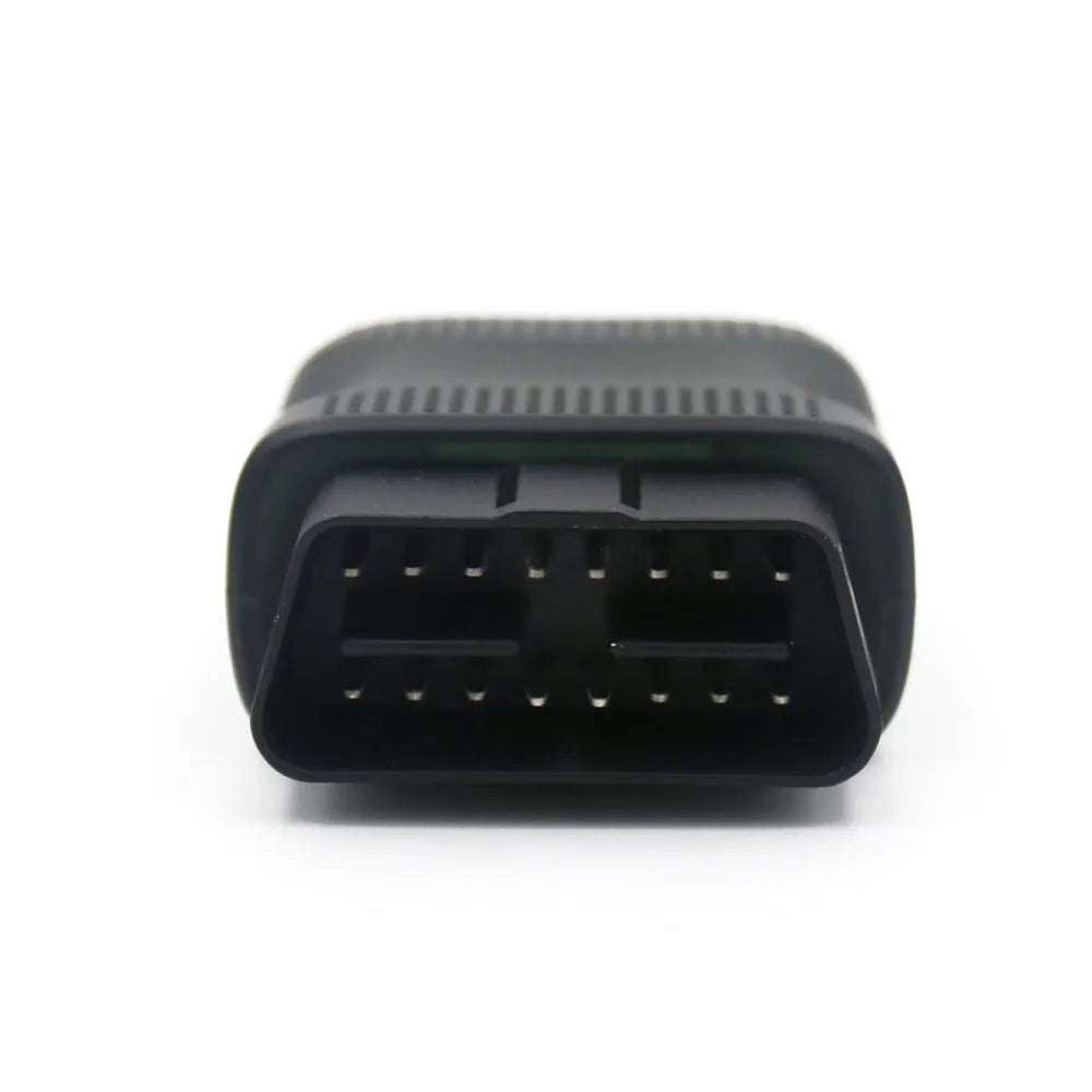 Wireless OBD2 car diagnostic scanner tool in black with WiFi connectivity for vehicle fault code reading by Zhongxinwang V015