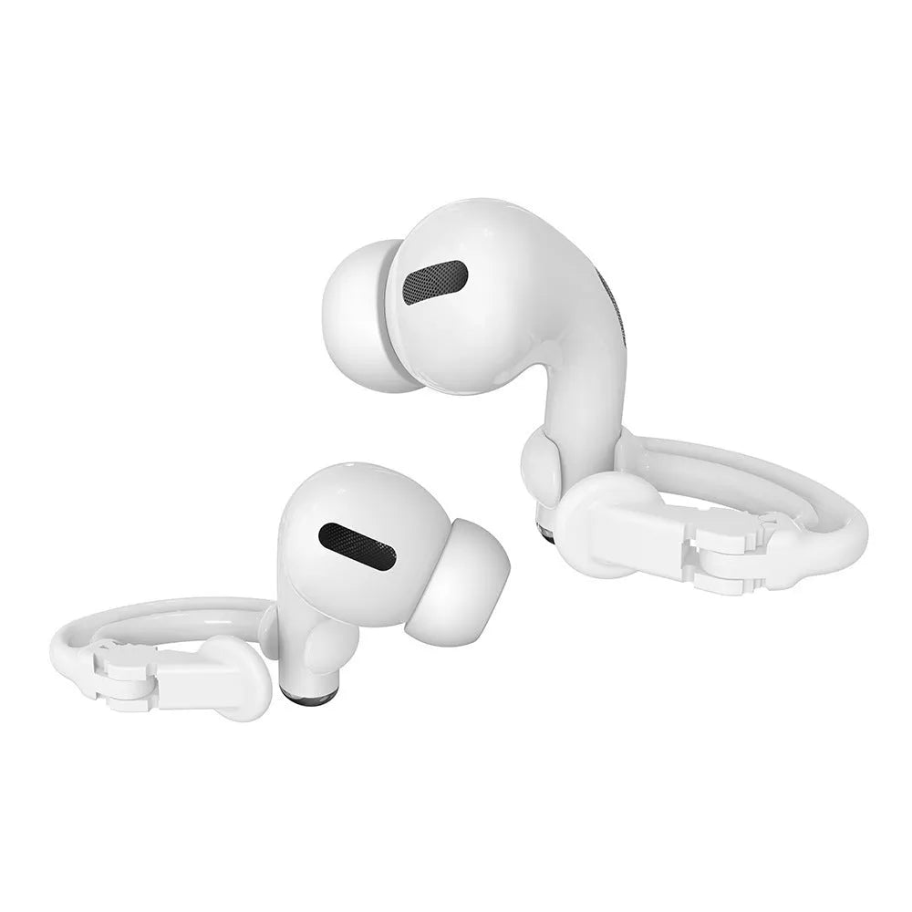 Soft ear hooks compatible with wireless Bluetooth headsets for sport running cycling, black colour option