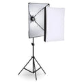 50x70cm photography softbox light kit with 2 metre stand and soft cloth diffuser