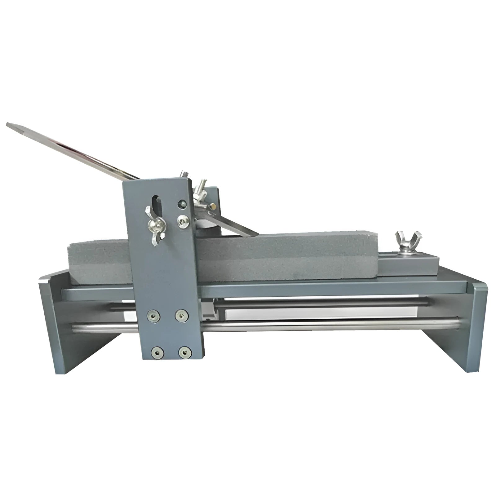 Fixed angle sharpening tool for woodworking knives and chisels with aluminium alloy construction