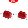 Large toothpaste squeezer in plastic and ABS, white colour, for bathroom use