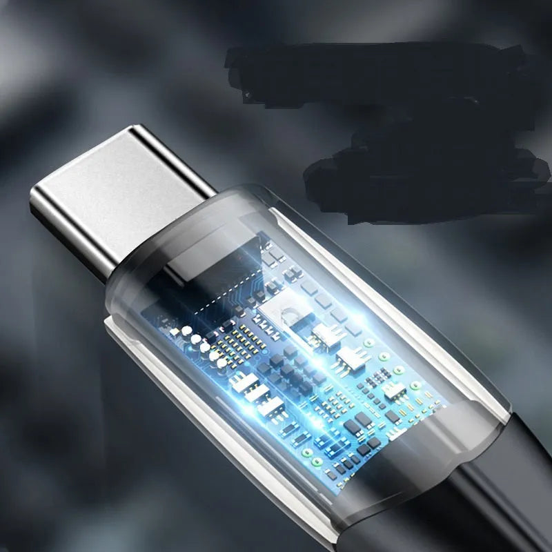 Baseus black and white Micro USB fast charging cables showing 1m and 2m length options for Android phones.