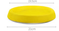 Yellow EVA dog throwing toy for training weighing 70g