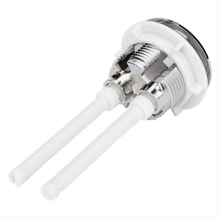 38mm round ABS plastic toilet flush button replacement for one-piece ground drainage toilets