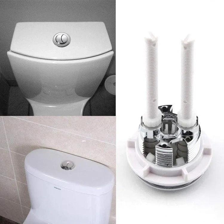 38mm round ABS plastic toilet flush button replacement for one-piece ground drainage toilets