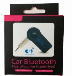 Bluetooth music receiver with 3.5mm audio plug and mini USB charging port