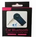 Bluetooth music receiver with 3.5mm audio plug and mini USB charging port