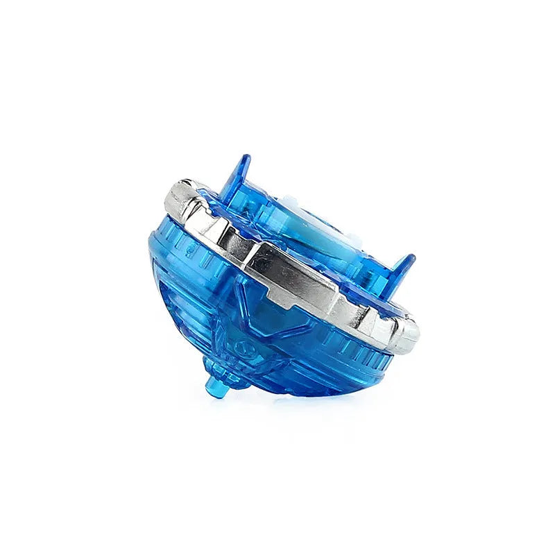 Luminous gyro bottom accessory for spinning tops, 4.5cm size, in blue colour.