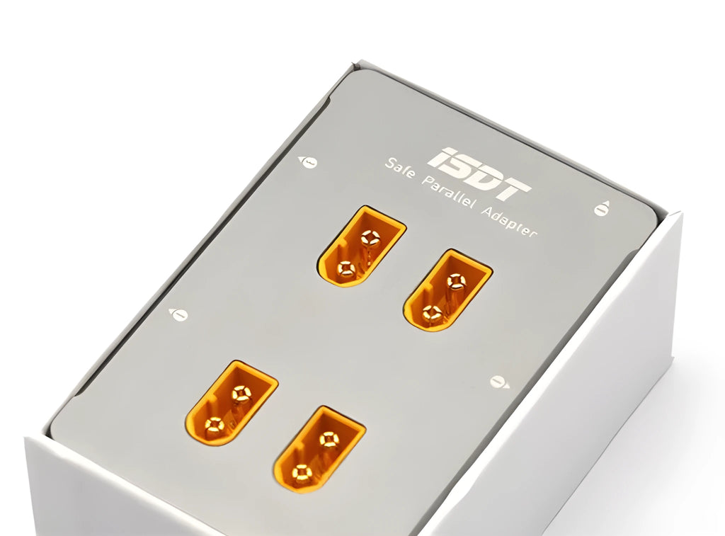 Grey Astor aircraft parallel charging board for multiple battery connections
