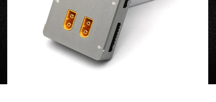 Grey Astor aircraft parallel charging board for multiple battery connections