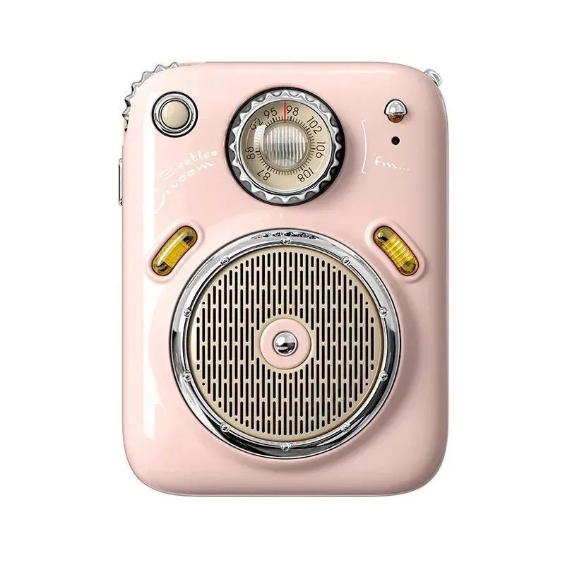 FM Four in One Smart Bluetooth Speaker in green with radio controls and 33mm speaker