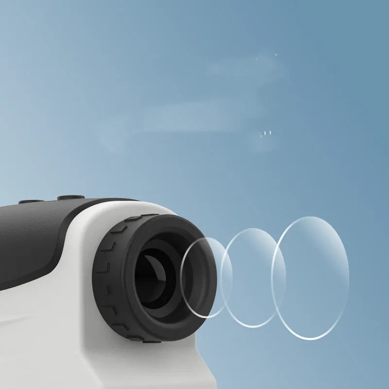 DKW600 and DKW-S model laser rangefinders for golf and outdoor distance measurement.