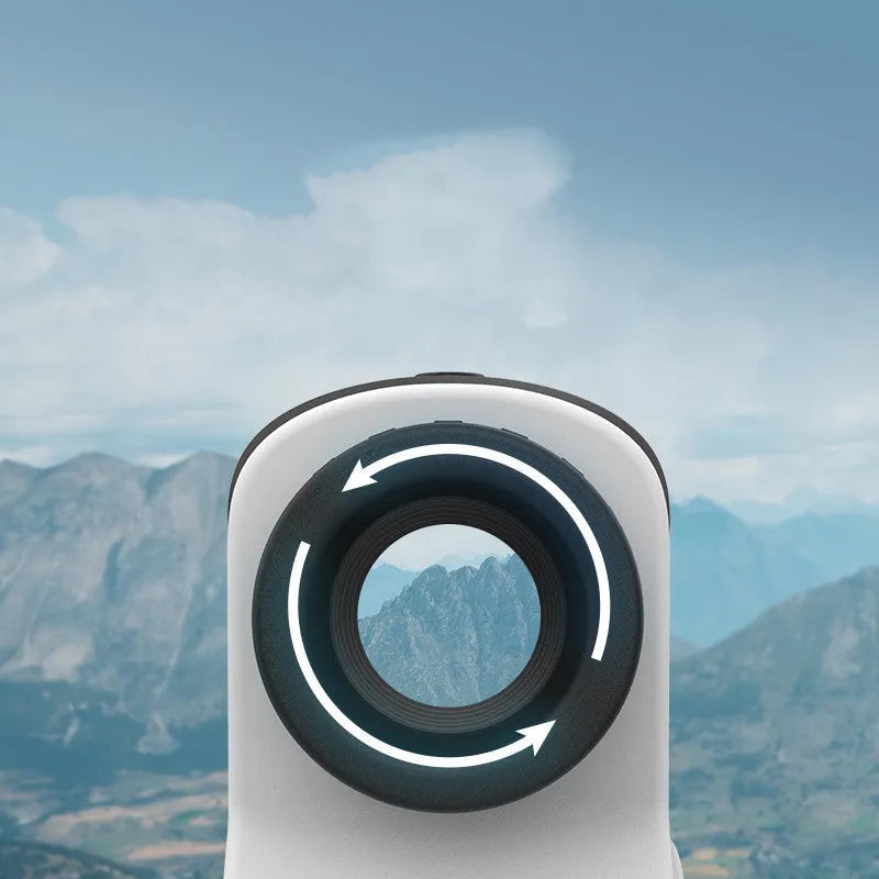 DKW600 and DKW-S model laser rangefinders for golf and outdoor distance measurement.