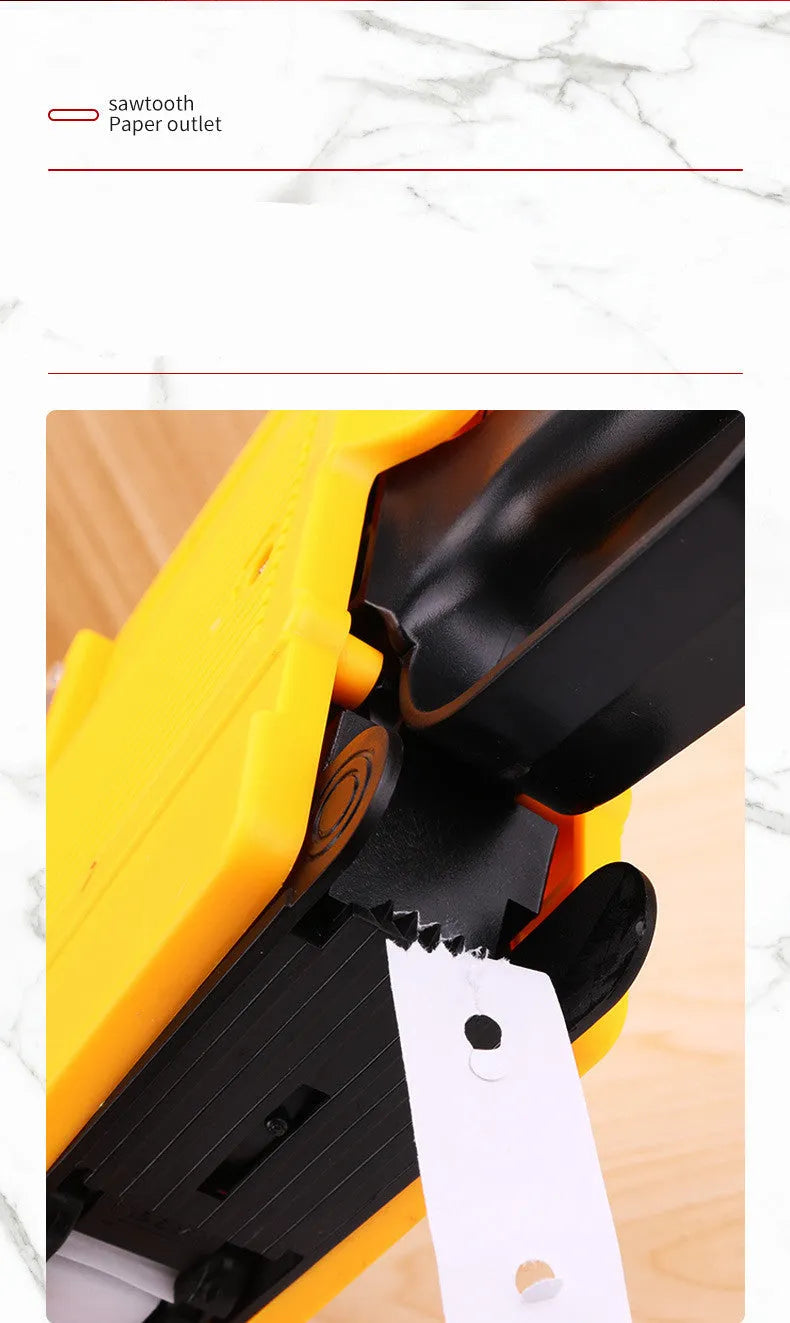 Manual coding price machine for supermarket bottle labelling with bidirectional printing