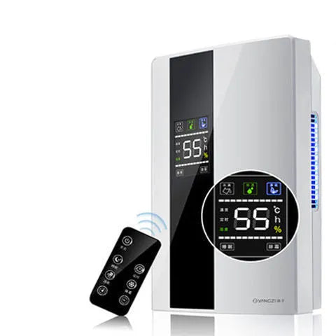 White CS10 series household dehumidifier with 2.2L tank and electronic control panel