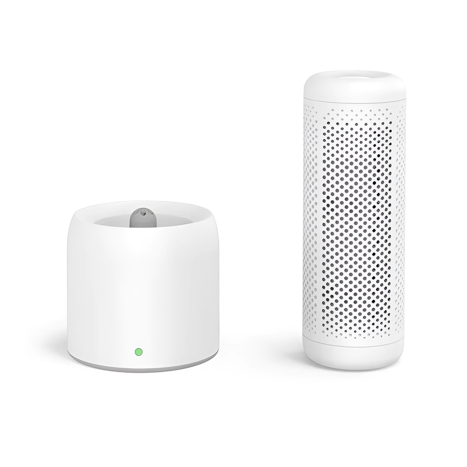 Small white household dehumidifier with 1 litre tank capacity for rooms under 10 square metres