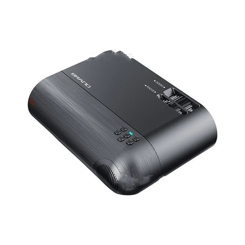 Portable Android projector with WiFi connectivity and 8K Blu-ray lens for mobile same-screen projection