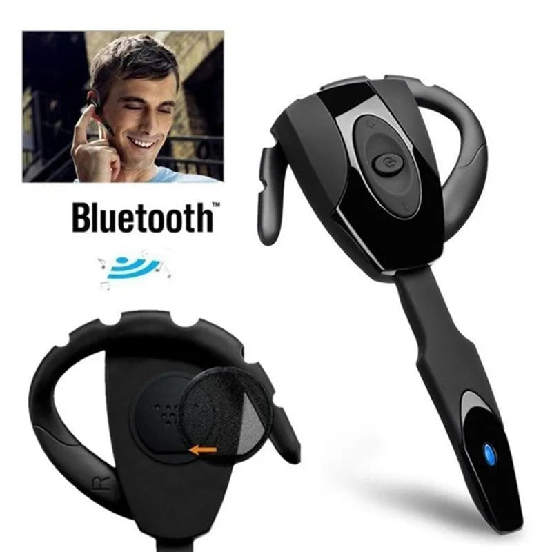 Single ear business Bluetooth headset hanging ear type design in multiple colours