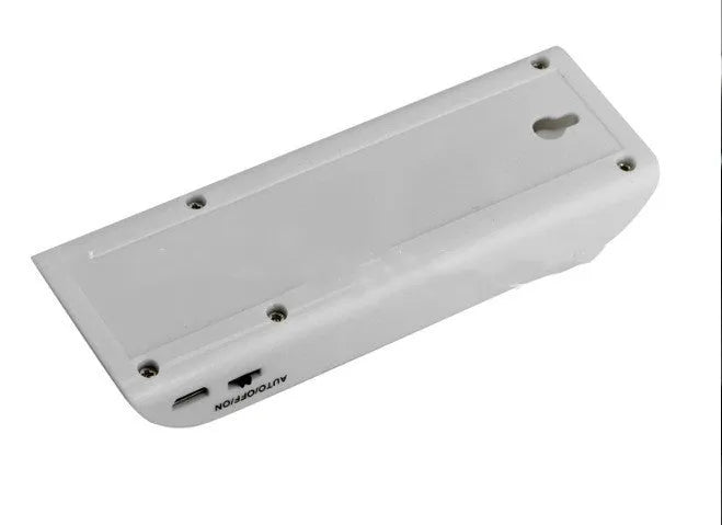 Rechargeable infrared sensor night light with 12 LEDs and PVC shade for corridors and cabinets