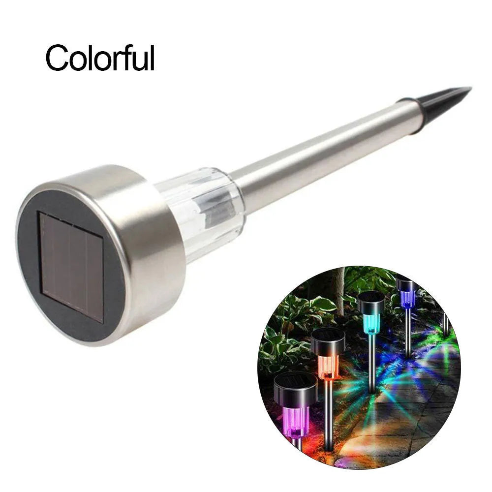 Stainless steel garden landscape LED light with slender design and IP44 waterproof rating