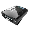 USB rechargeable fishing headlight with power indicator clip cap light in ABS material with 360 degree rotation