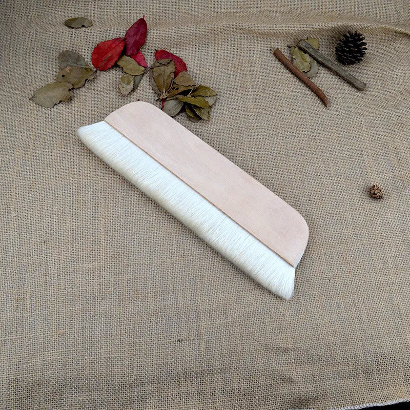 Wool brush art mounting paste board for paint shading in picture colour