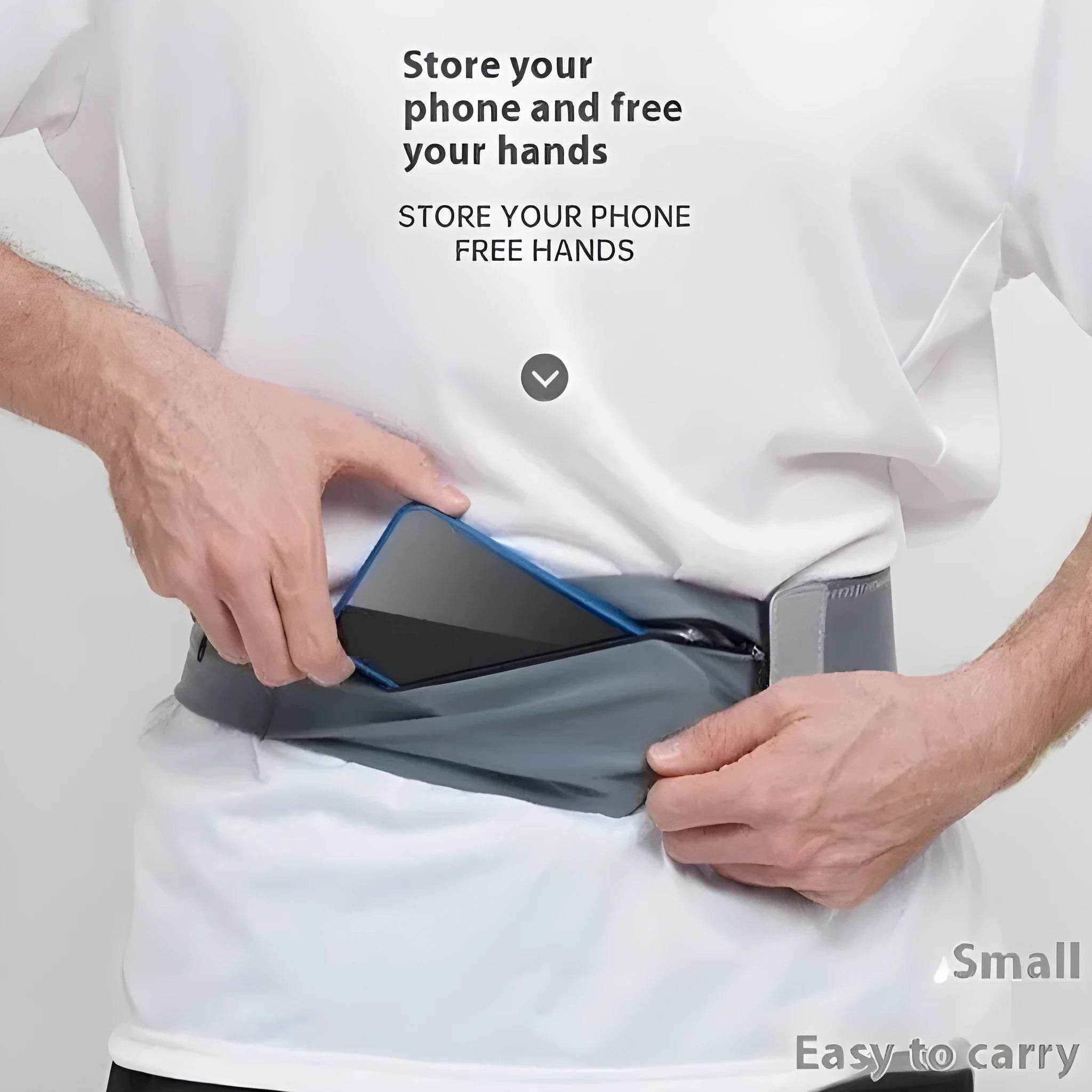 Running Mobile Phone Bag Waist Bag Multifunctional Fitness Marathon Sports Equipment with Waterproof and Breathable Features, Ultra Light Design, Available in Black, Pink, Gray and Sky Blue with Two or Three Pockets or 300ML Kettle Option