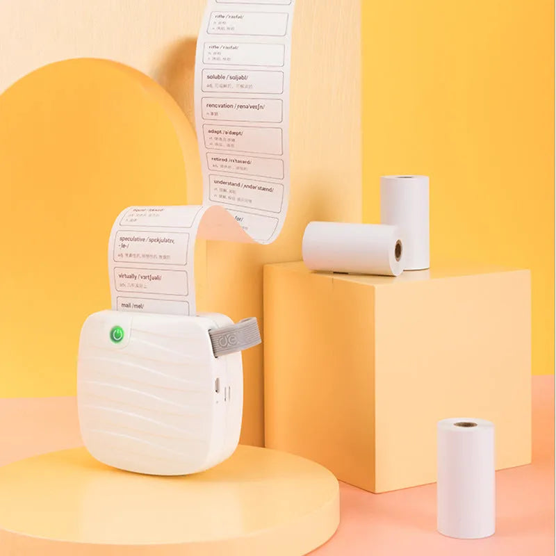 Three rolls of 57x30mm thermal paper for small thermal printers