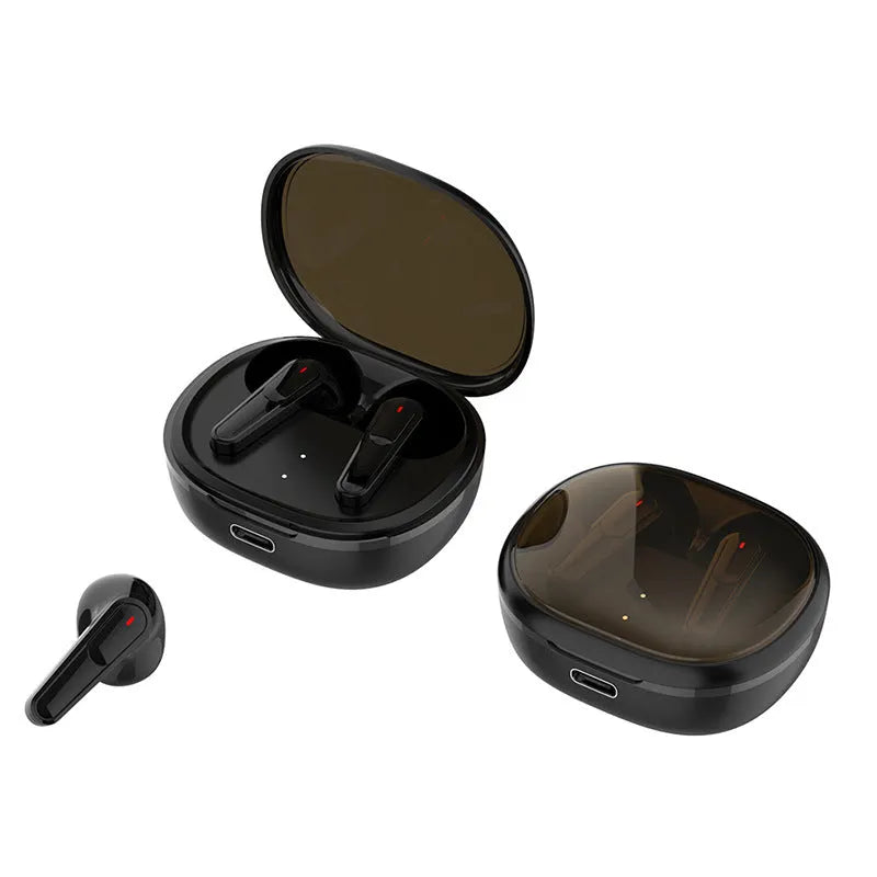 Black PRO30 colour Bluetooth headset with in-ear design and noise reduction technology