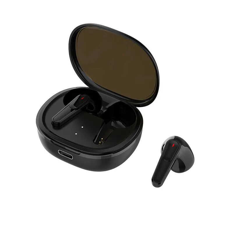 Black PRO30 colour Bluetooth headset with in-ear design and noise reduction technology