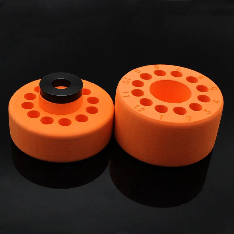 Orange and blue process cooling box with gradient freezing and freezer cell recovery functions