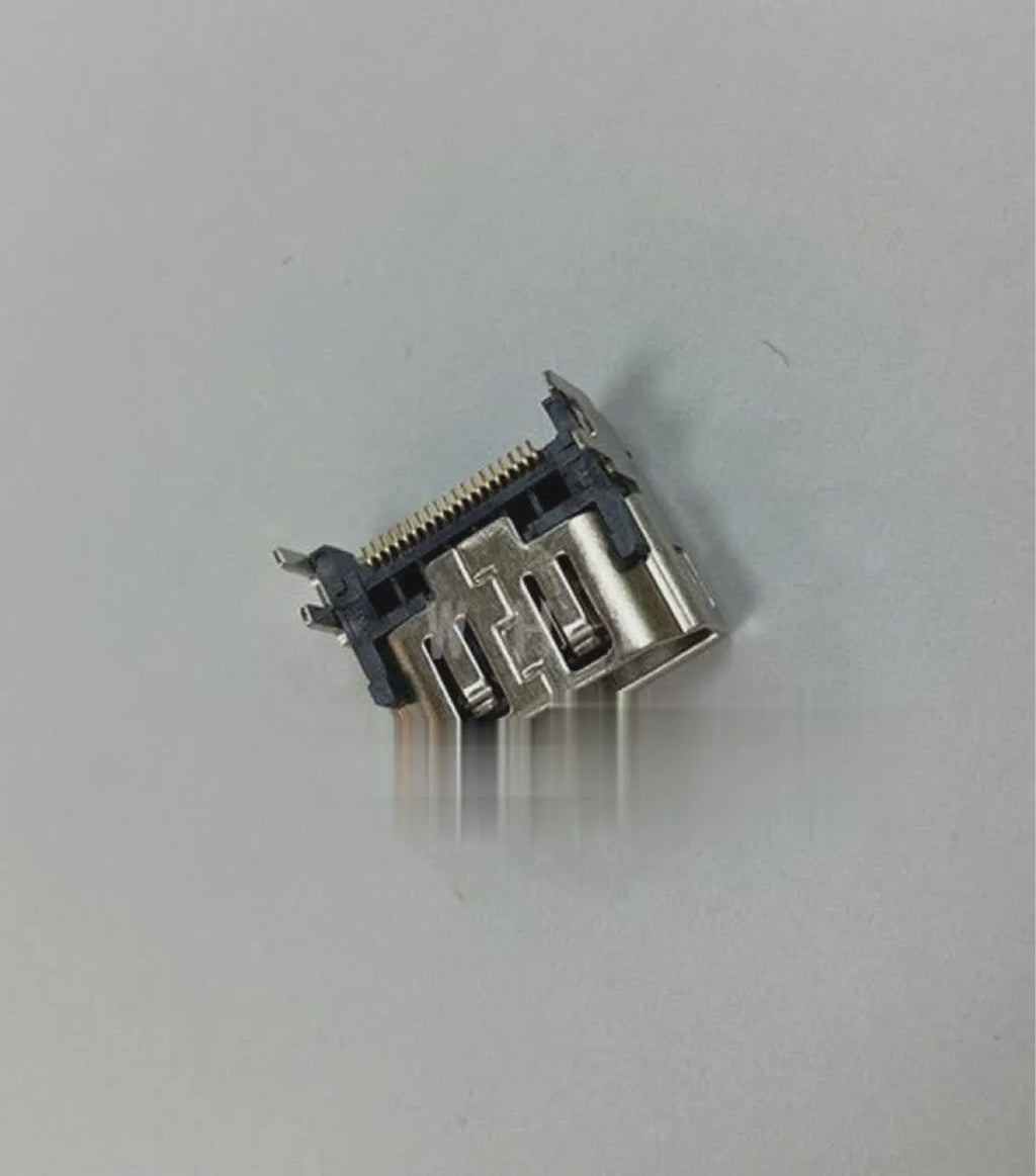 Silver HDMI host socket interface connector for gaming machine accessories