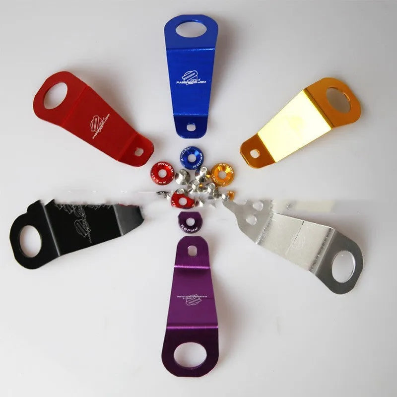 Aluminium alloy radiator mounting bracket for Honda Civic EG in multiple colour options