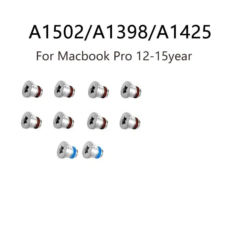 MacBook Pro Retina A1502 A1398 A1425 replacement screw set for bottom shell repair