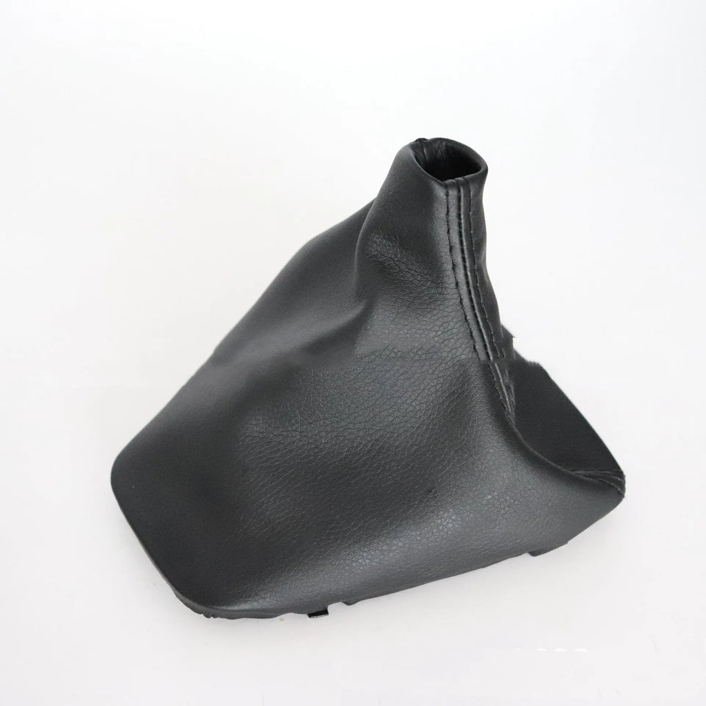 Black PU leather gear dust cover for BMW 3 Series interior replacement